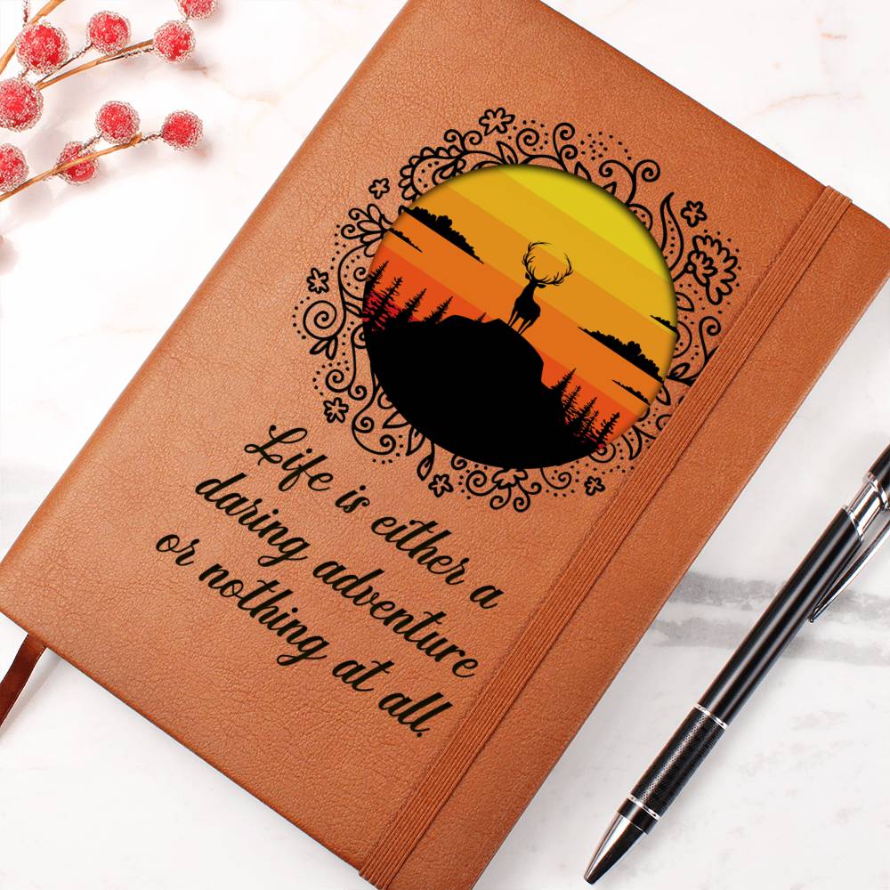 Adventure Seeker Journal — Wilderness Sunset Notebook