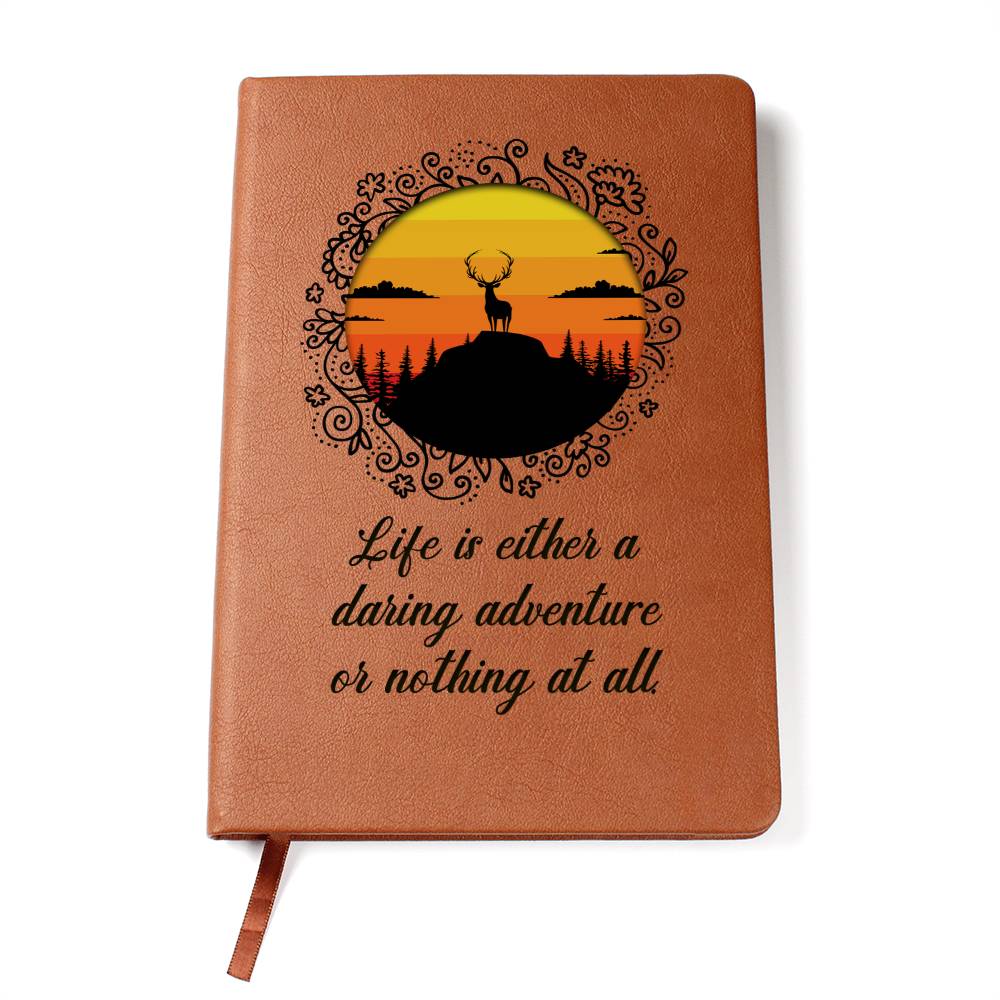 Adventure Seeker Journal — Wilderness Sunset Notebook