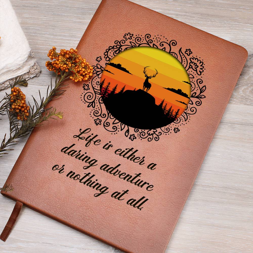 Adventure Seeker Journal — Wilderness Sunset Notebook