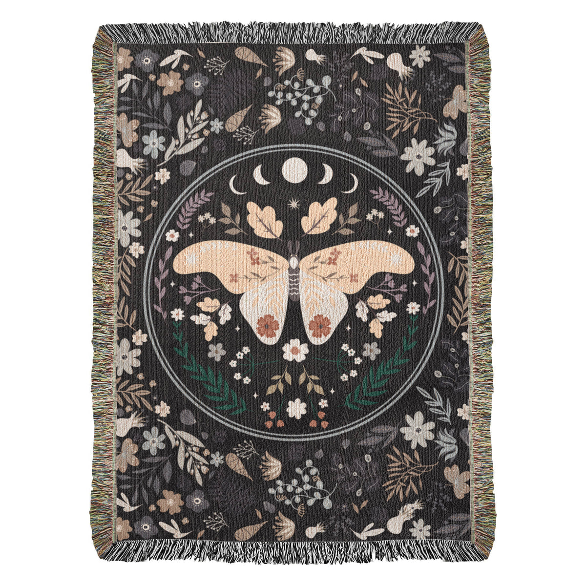 Bohemian Butterfly — Heirloom Woven Blanket