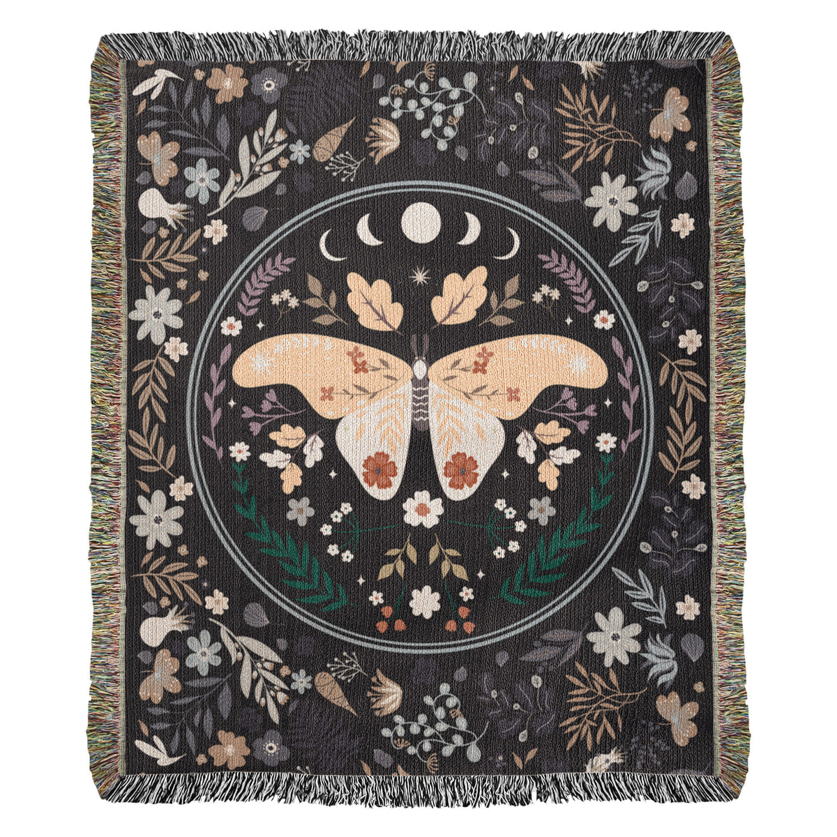 Bohemian Butterfly — Heirloom Woven Blanket