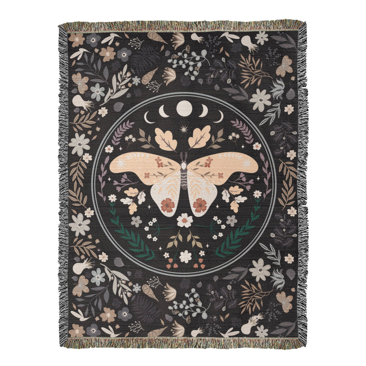 Bohemian Butterfly — Heirloom Woven Blanket